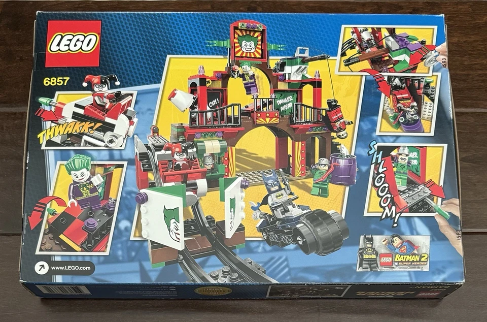 LEGO DC Comics Super Heroes The Dynamic Duo Funhouse Escape 6857 Foto 2 de 4