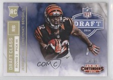 2014 Panini Contenders Draft Class Holo Gold 34/99 Jeremy Hill #RDA-9 0e3