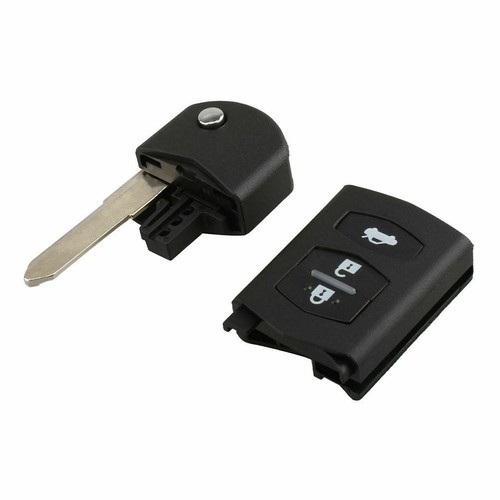 Car Key Shell 3 Button Accessories Car Key Shell Parts 2011-2015 For Mazda 2 - Picture 8 of 11