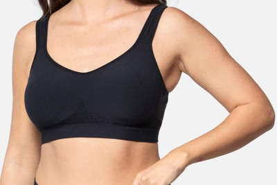 Lot of 2 - 457 Underoutfit Comfort Shaping Bras - 2XL - Nude/Black - NWT