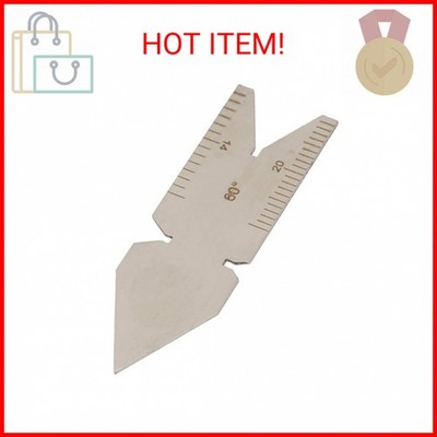 Stainless Steel Fishtail Center Gauge Screw Thread Lathe Cutting Tool for Quick 