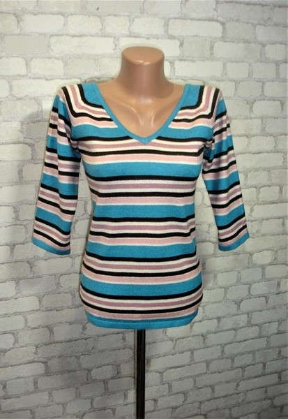 Women Mulberry Sweater Multicolor Knit 36 / S / 44