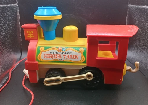 Vintage 1970’s #991 Fisher Price Family Circus Train Set PLEASE READ