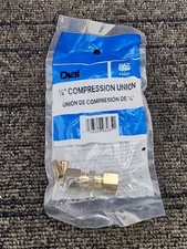 (QTY 10) Dial 93285: 1/4 Compression Union Fo...