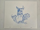 Disney Sorcerer's Apprentice Mickey Fantasia Drawing/Sketch Animation Art Signed — photo 6