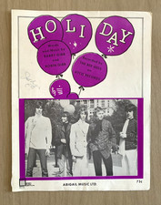 Holiday The Bee Gees 1967 Vintage Sheet Music Abilgail Music Ltd. Holiday The Bee Gees 1967 Vintage Sheet Music Abilgail Music Ltd.