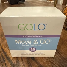 ✳️🔥 GOLO Move & Go Daily Fiber Antioxidant Boost Supplement  Exp 12/26 ✳️🔥