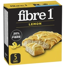 Fibre 1 Delights Lemon Flavor Bars, 125g