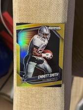 2025 Panini Emmitt Smith True Gold Prizm SSP #08/10 Dallas Cowboys #40 HOF