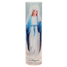 Stonebriar Lady of Miracles Flameless LED Devotional