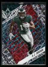 2022 Panini Phoenix #35 A.J. Brown Fire and Ice Lazer SN #/50
