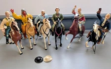 VTG Hartland Lot Roy Rogers, Dale Evans, Cochise Lone Ranger, + Others + Horses 