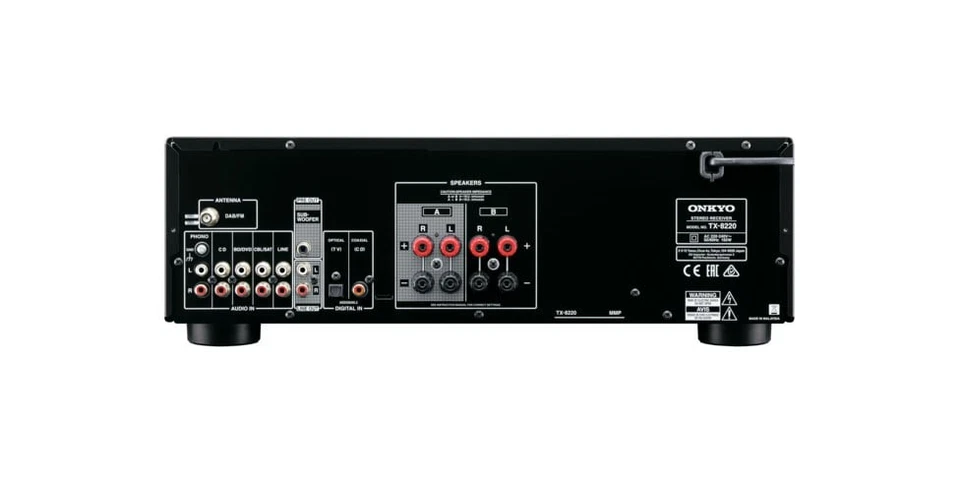 ONKYO TX-8220 schwarz Stereo-Receiver #8971625 - Bild 4 von 4