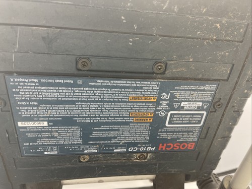 BOSCH PB10 SCATOLA DI ALIMENTAZIONE CON CAVO LETTORE RADIO-CD CANTIERE NON LEGGI - Foto 7 di 15