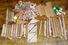150 Piece Lincoln Log Mixed 3 Lb Lot Classic Building Toy