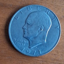 USA 1971 D Eisenhower  One Doller,  mint mark D EXCELLENT CONDITION 