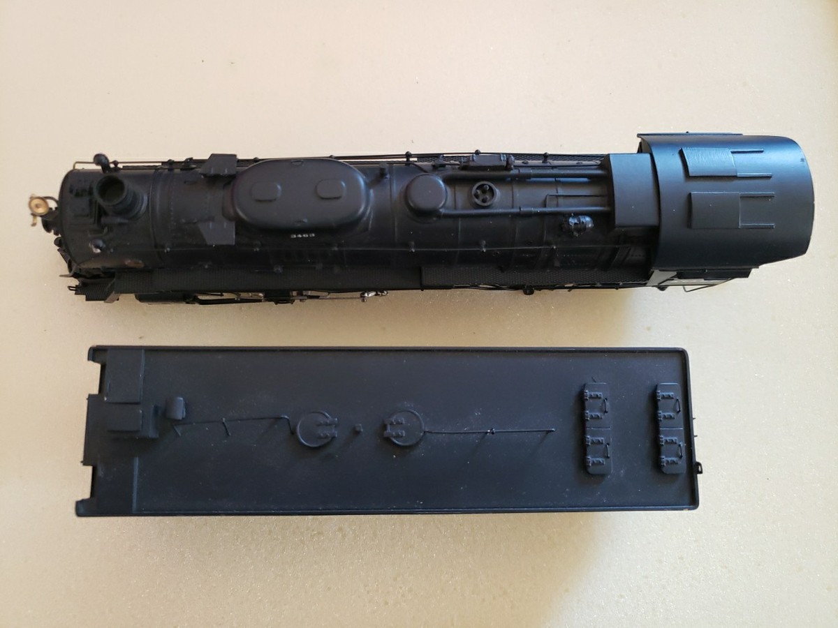 HO Brass Tenshodo Santa Fe SF 4-6-4 Hudson #3463 #139 | eBay