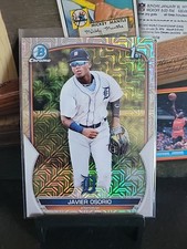 2023 Bowman Javier Osorio 1st Chrome Mojo Refractor #BCP-4 Detroit Tigers 🔥
