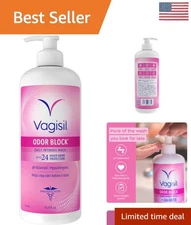 16.9 oz Hypoallergenic Feminine Wash with Odor Block - Gynecologist Tested