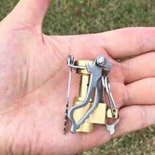 Outdoor Gasherd Camping tragbare Mini-Öfen Ofen Gasbrenner Herd Taschenkocher