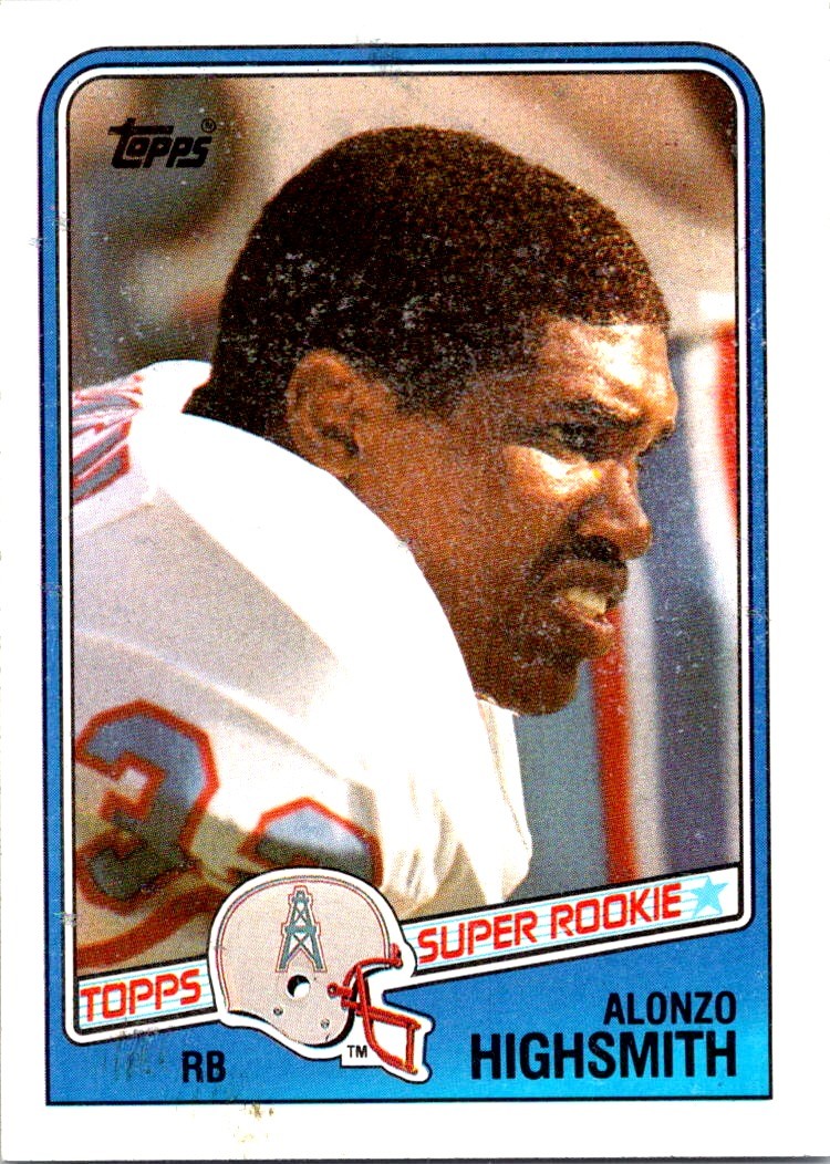 1988 Topps - Alonzo Highsmith #105 RC - Near Mint or Better