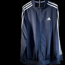 Adidas 3 Stripe Track Suit  Set. Navy Women’s Size 4x  Pants And Top Set