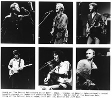 CONCERT IN LONDON - ERIC CLAPTON, PHIL COLLINS, JEFF BECK - 8" x 10" Photo Print