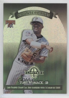 1997 Donruss Limited Exposure Tony Womack Carlos Baerga #39 Rookie RC 0d9