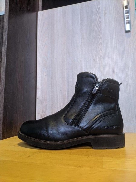 Herren Ecco Stiefel Schwarz 41