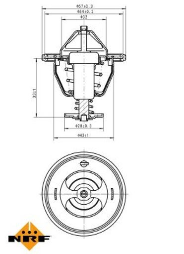 Fits NRF 725174 THERMOSTAT