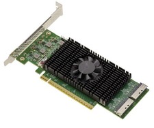 PCIe 5.0 Adapter Zu 2x MCIO 8i NVMe Retimer C...