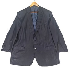 Ermenegildo Zegna Blazer Mens 50R Navy Blue Trofeo Wool Sport Coat Jacket