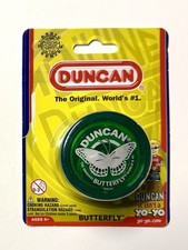 Duncan Butterfly Yo-Yo - GREEN 3124BU-DE Beginner - 2023 NEW Sealed