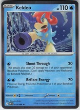 Keldeo 019/086 Rare Chaos Rising Pokemon Holo Near Mint