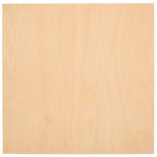 6 mm Baltic Birch Plywood 1/4 x 12 x 12 Inch, Box of 12 B/BB Grade Craft Wood...