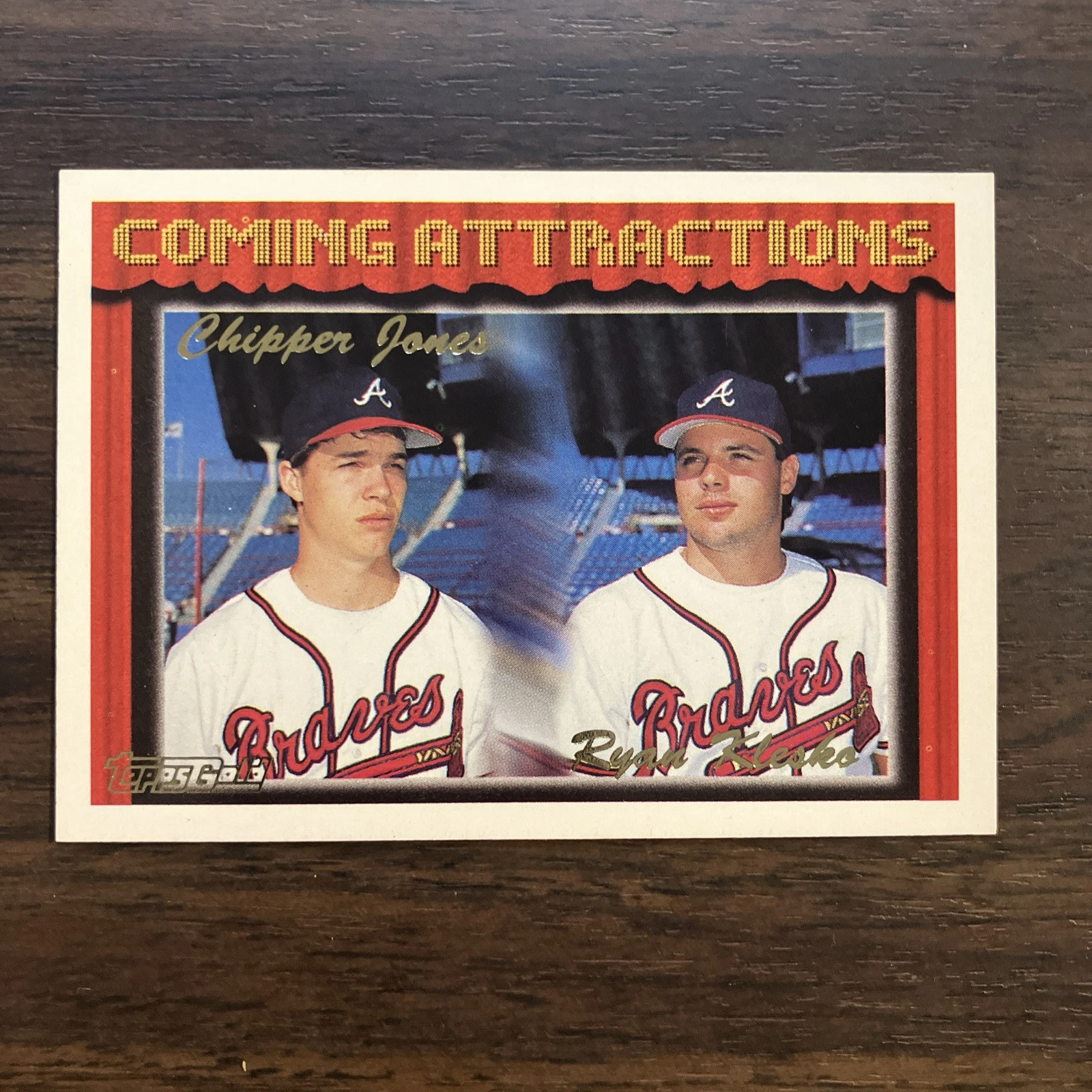 Chipper Jones trading card