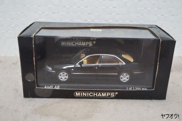 Audi A8 ミニカー 1999年製 ブラック1/43 Audi A8 ミニカー 1999年製 ブラック1/43 Minichamps Audi A8