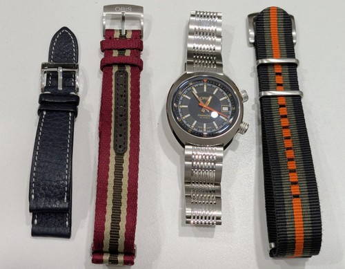 Oris Chronoris Movember Edition Mens Watch 39mm01 733 7737 4034-Set MB