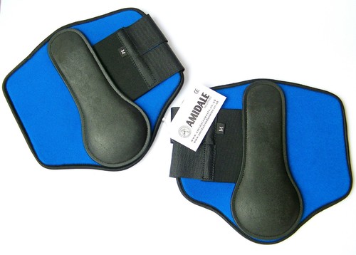 AMIDALE HORSE BRUSHING BOOTS EQUESTRIAN NEOPRENE AND RUBBER GREAT QUALITY - 第 3/5 張圖片