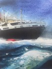 United States Lines - United States - Don Stoltenberg - Original Print — photo 9