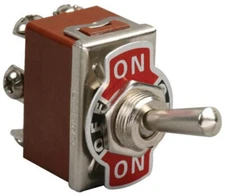 Steren DPDT 3 Position 125V 10A Toggle Switch