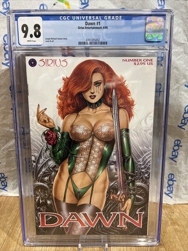 DAWN #1 CGC 9.8 - Sirius Entertainment Comics - 1995 - Graded LINSNER New Slab - 第 1/3 張圖片