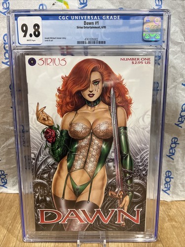 DAWN #1 CGC 9.8 - Cómics de entretenimiento de Sirius - 1995 - Graduado LINSNER Nueva Losa - Imagen 1 de 3