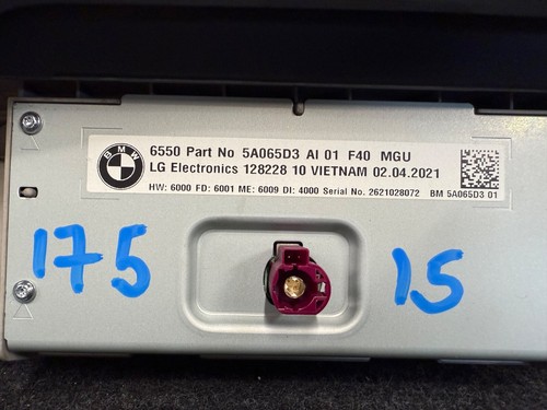 ✅ TESTED 20-24 BMW F44 Central information display 10,25" LHD Screen Monitor OEM - Picture 9 of 9
