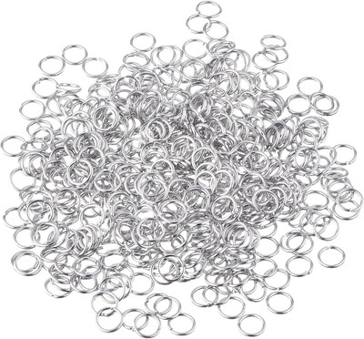 500 Stück 6 Mm Jump Ringe Spaltringe Sprungringe Schmucksache Entdeckungen DIY E