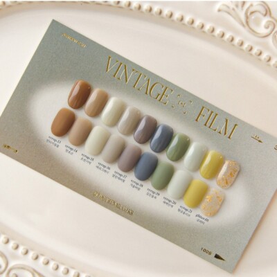 Vernis Gel Yogurt Nail - Lot 10 Couleurs Vintage, K-Beauty, Made In Corée