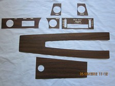 1970-72 Skylark GS SALPICADERO Y CONSOLA MADERA GRANO MOLDURA KIT PARA COCHES CON AIRE
