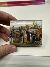 2006 Halcyon Days Enamel Trinket Box Victoria Cross Anniversary Limited Edition