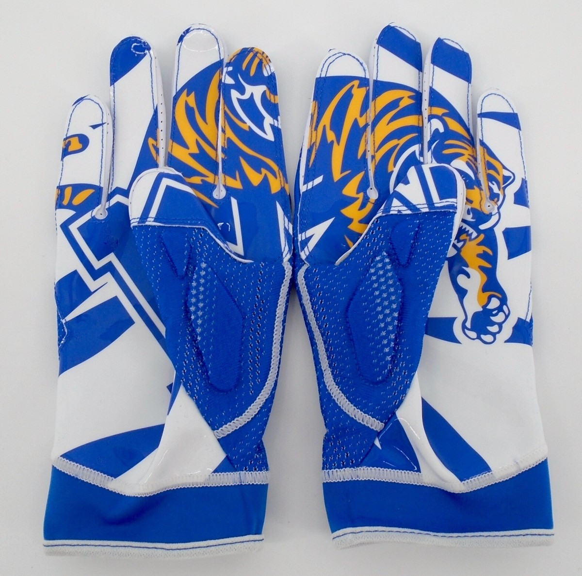 Nike Memphis Tigers Superbad Football Gloves Men's XL NCAA Game
