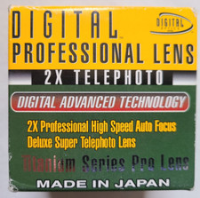 Digital Optics Titanium Series Pro Lens 2x High Speed Auto Focus Telephoto